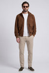 Aldo Polo Suede Cognac unisex Barone firenze - 5