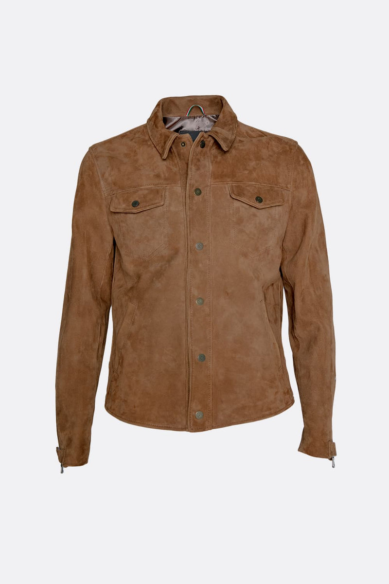 Ale Suede Jacket Men's unisex Barone firenze - 2