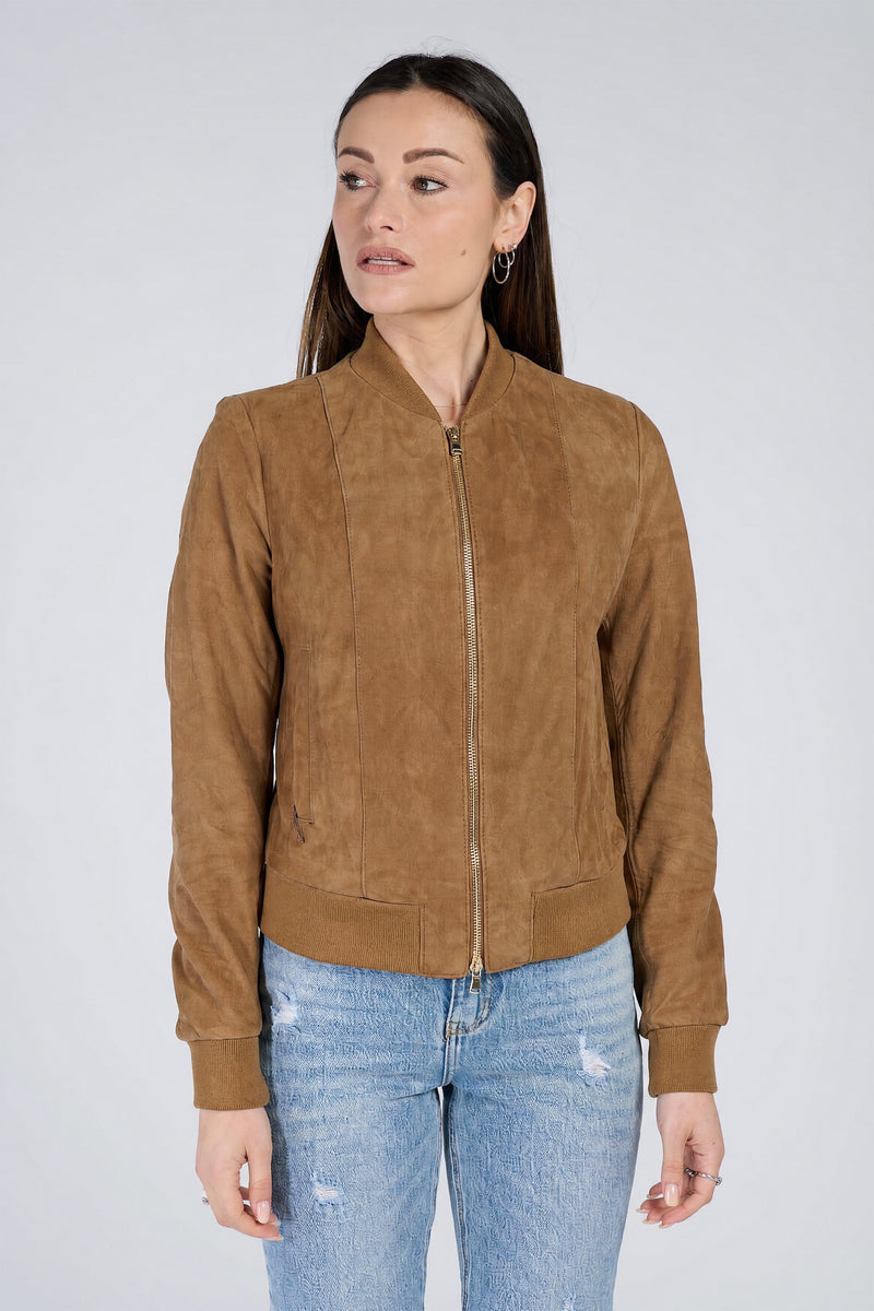 Ambra Tan Suede woman Barone firenze - 3