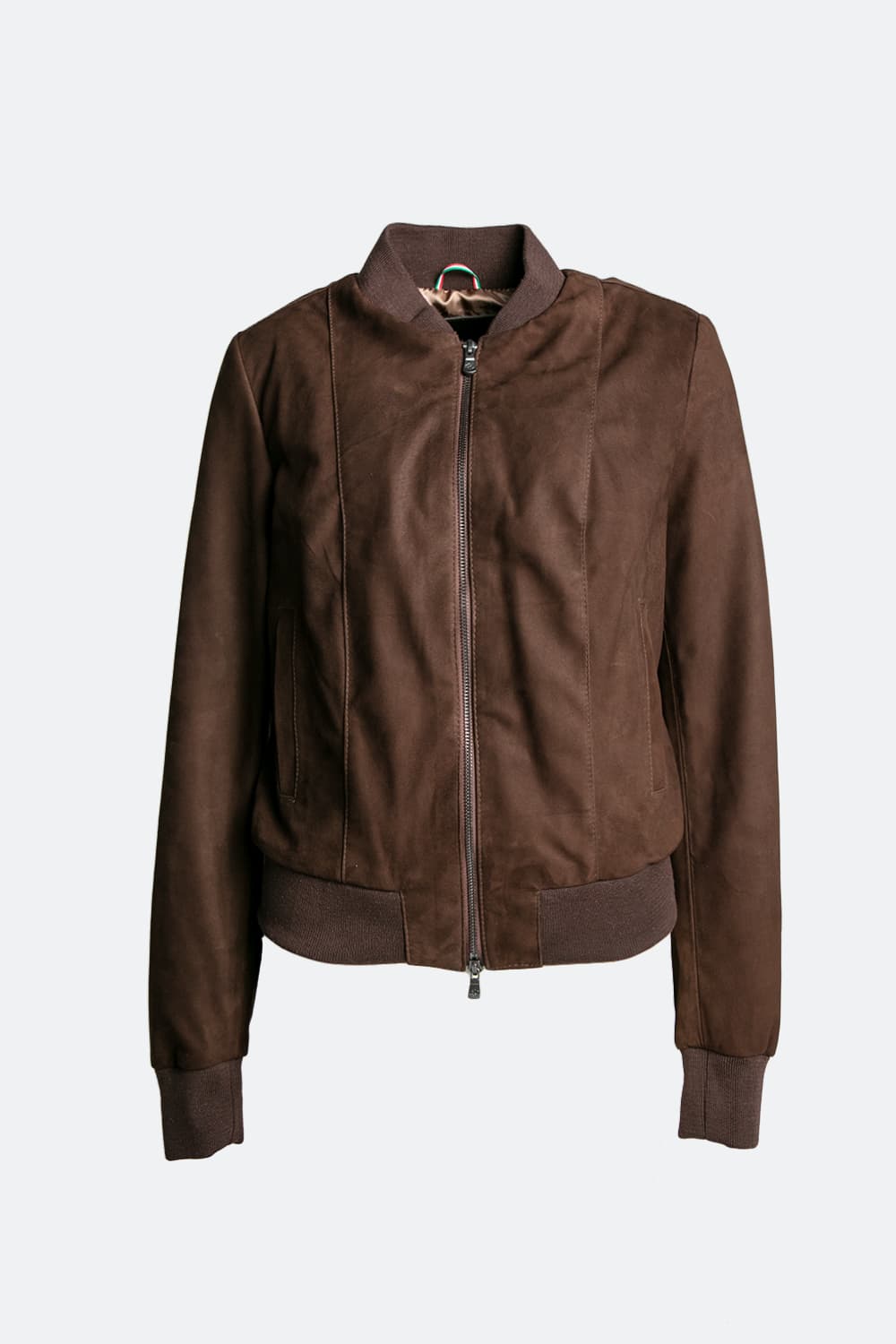 Bomber Giacca Camoscio Vintage Donna Varsity Donna Giacca Bomber