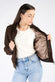 Ambra Suede Dark Brown woman Barone firenze - 4