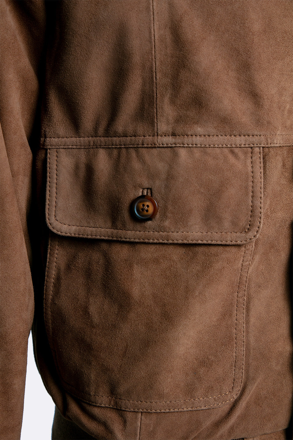 Amedeo Camoscio Cognac Scuro man Barone firenze - 7