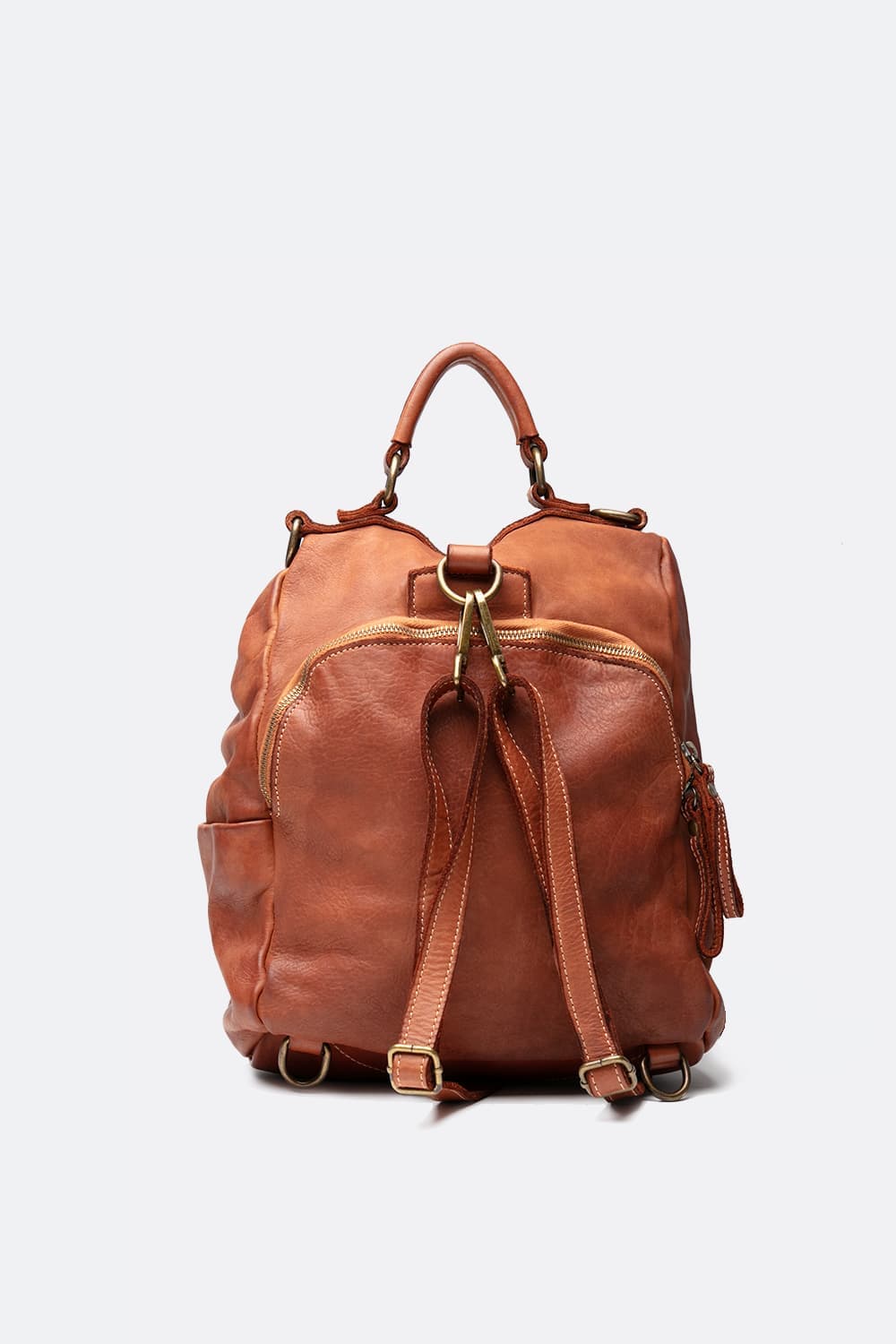 Arezzo Tan Backpack unisex Barone firenze - 5