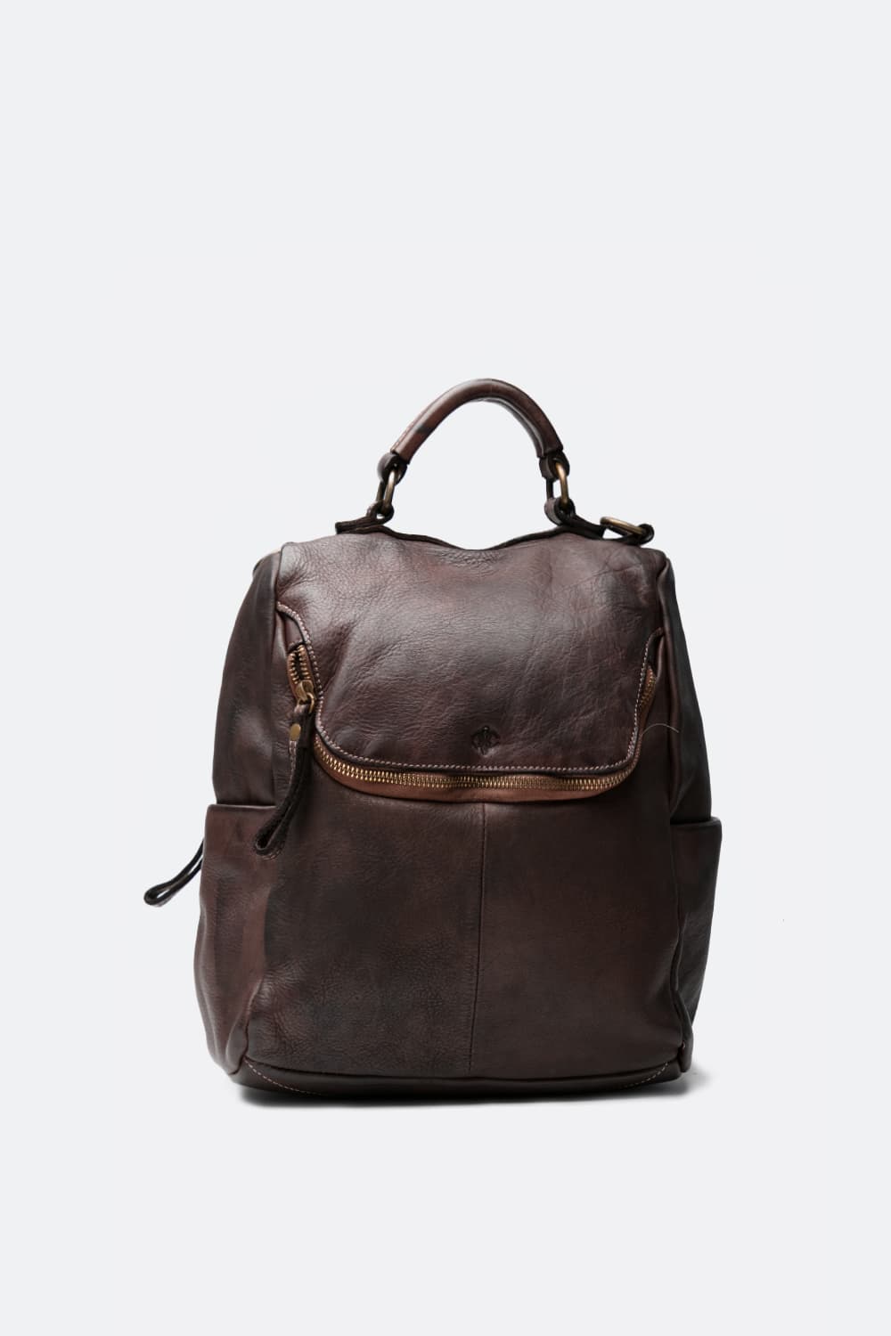 Arezzo Dark Brown Backpack unisex Barone firenze - 1