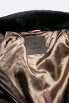 Aviator Dark Brown Leather Jacket man Barone firenze - 12