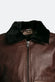 Aviator Dark Brown Leather Jacket man Barone firenze - 6