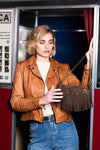 Bea Suede Studs woman Barone firenze - 2