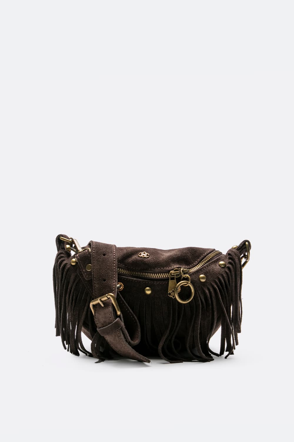 Bea Suede Studs woman Barone firenze - 4