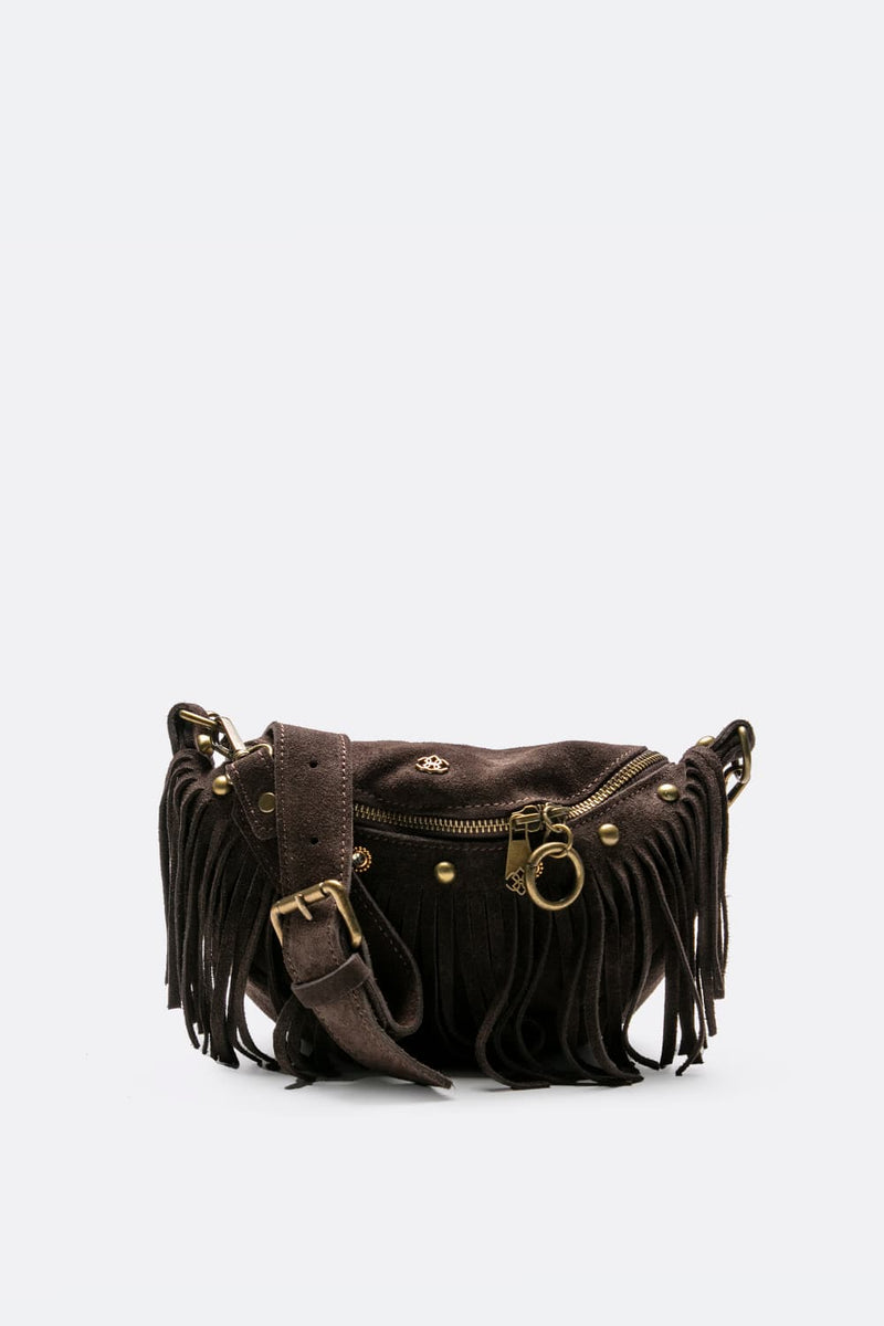 Bea Suede Studs woman Barone firenze - 4