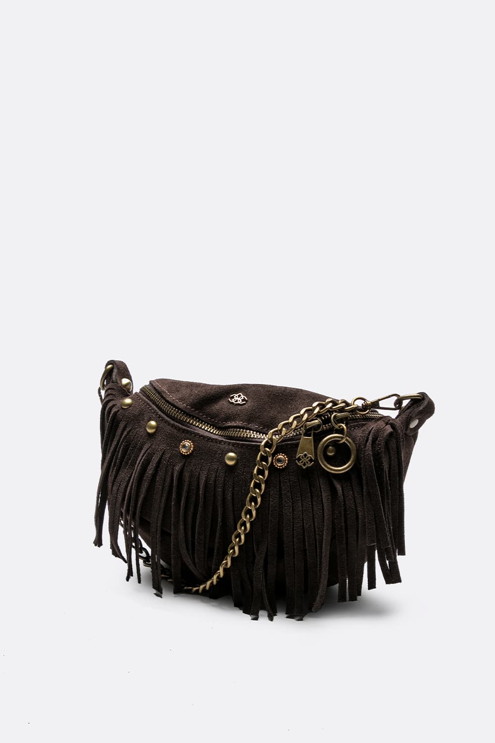 Bea Suede Studs woman Barone firenze - 1