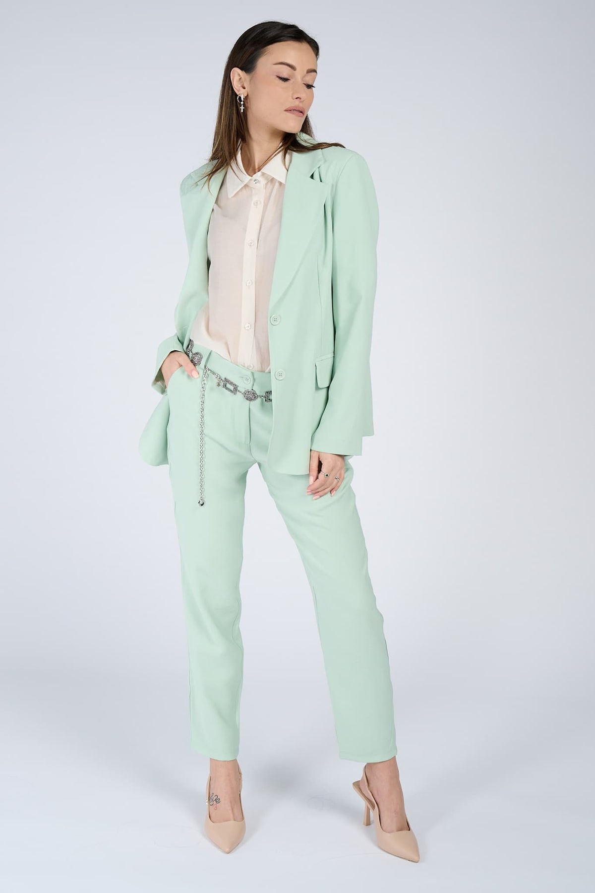 Blazer Over Tiffany woman Barone firenze - 1