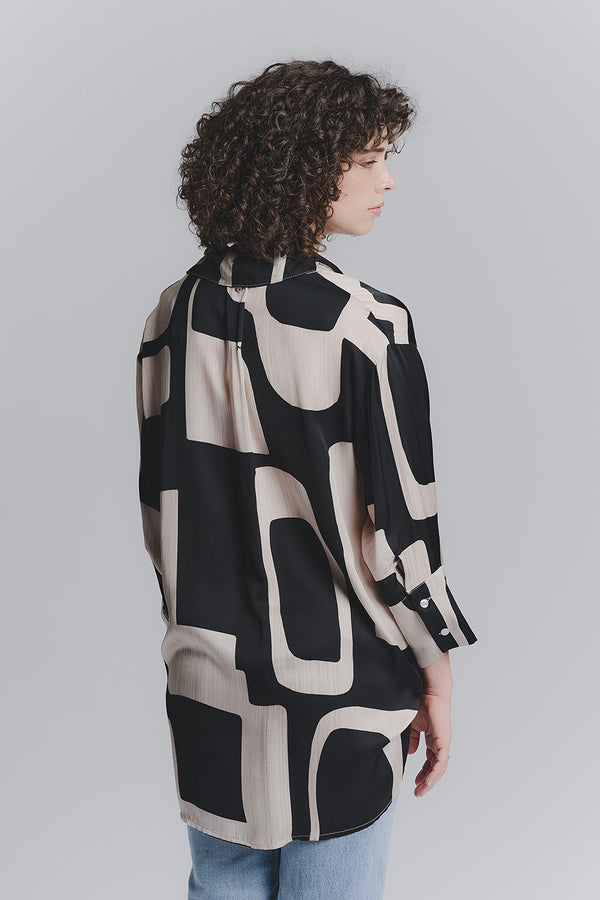 Button blouse woman Barone firenze