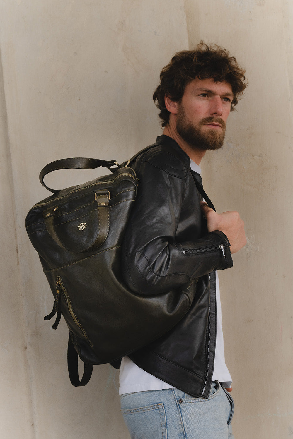 Bolgheri Green Backpack unisex Barone firenze - 2