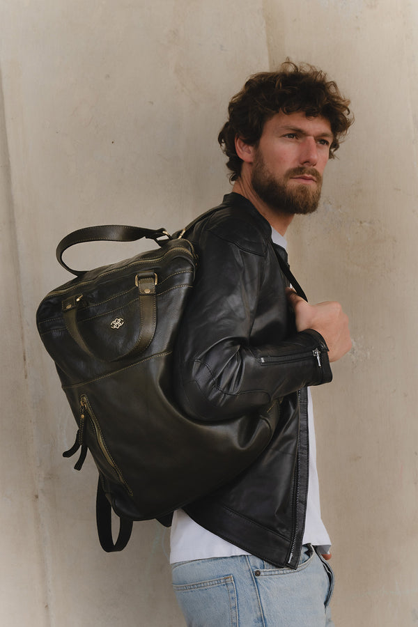 Bolgheri Green Backpack unisex Barone firenze