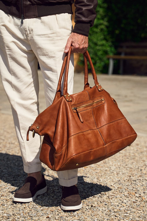 Borsone Vintage unisex Barone firenze