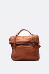 BRN - 050 Backpack in Cuoio unisex Barone firenze - 1