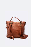 BRN - 050 Backpack in Cuoio unisex Barone firenze - 4