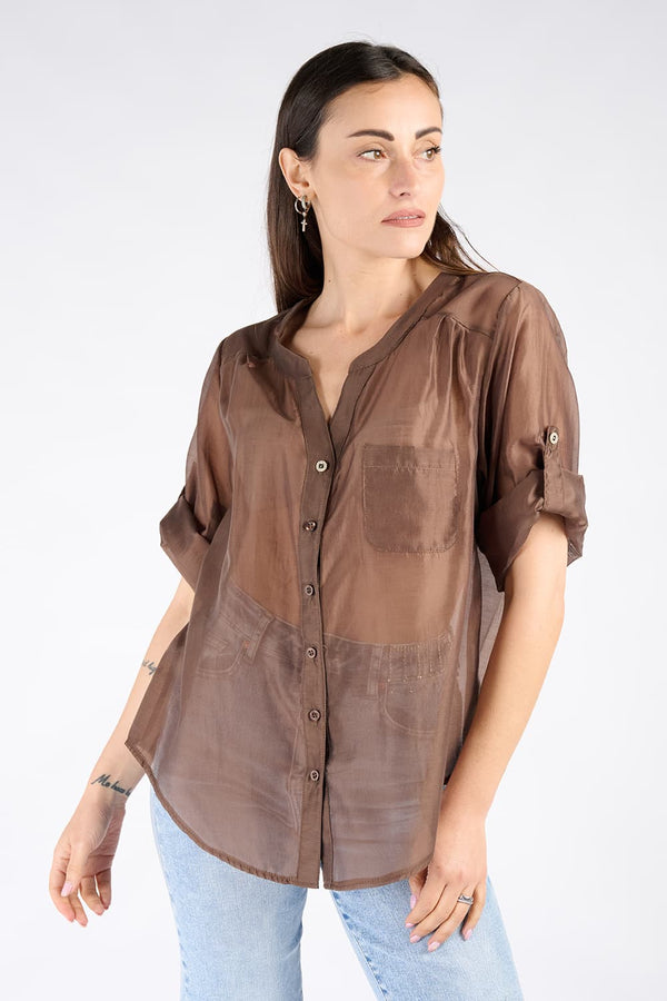Korean Women's Shirt donna Barone firenze