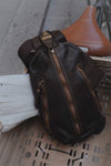 Certaldo Dark Brown Pouch man Barone firenze - 3