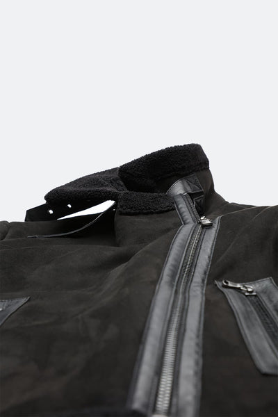 Chiodo Shearling Style Women's Black