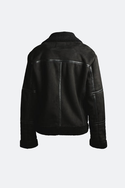 Chiodo Shearling Style Women's Black