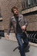 Chiodo Man Bis Nuvolato Dark Brown man Barone firenze - 2