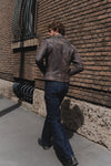 Chiodo Man Bis Nuvolato Dark Brown man Barone firenze - 6