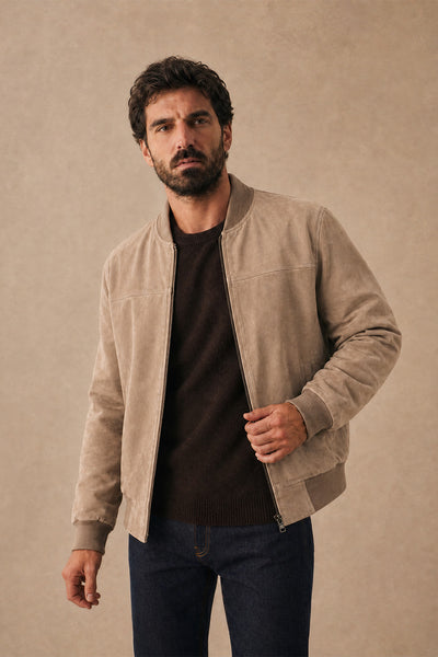 David Suede Taupe
