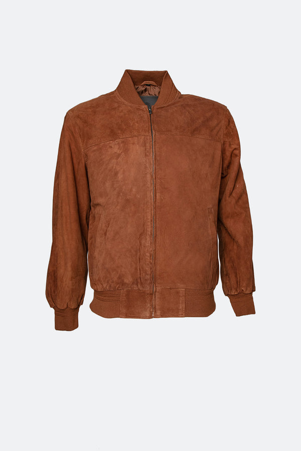 David Suede Dark Cognac unisex Barone firenze