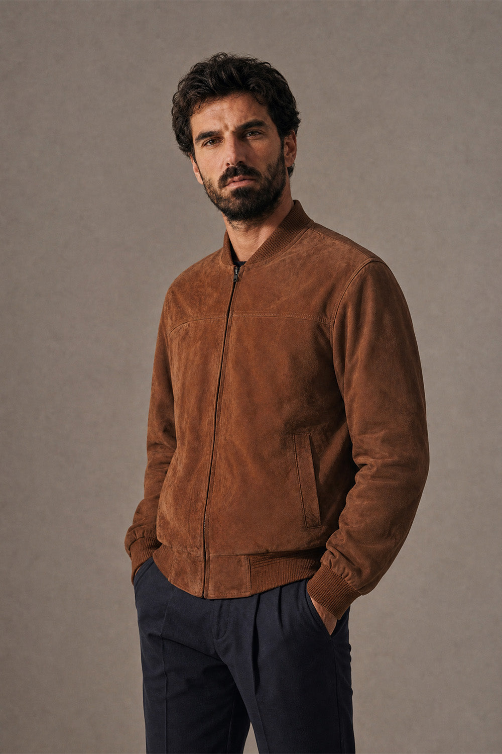 David Suede Dark Cognac unisex Barone firenze - 9