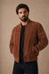 David Suede Dark Cognac unisex Barone firenze - 1