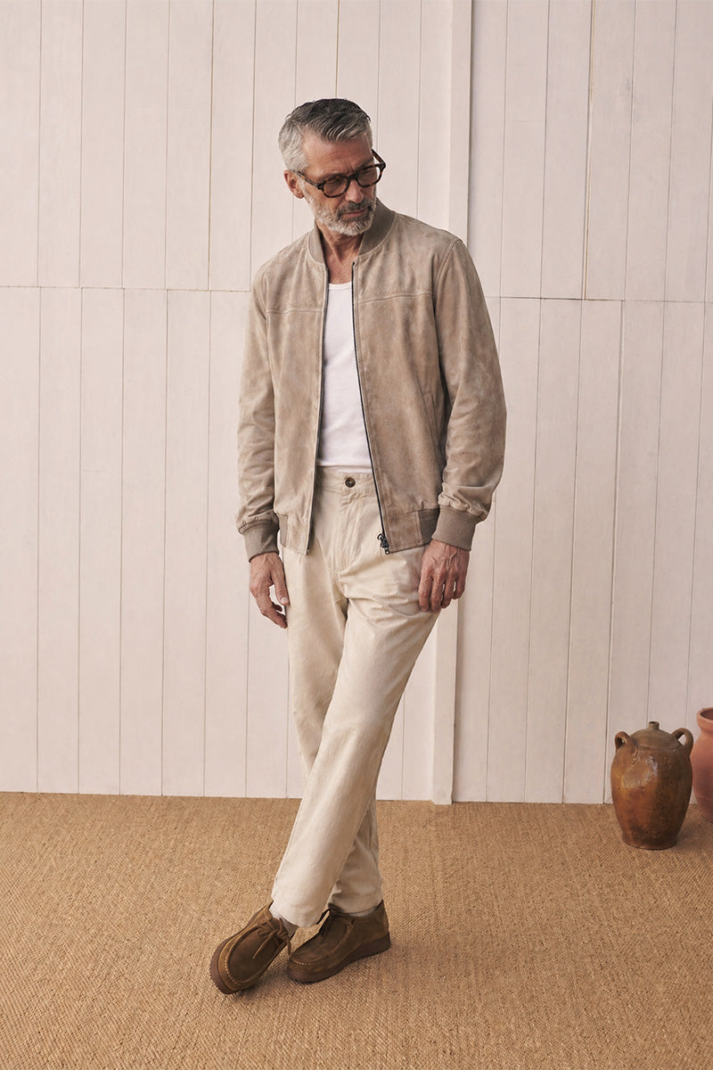 David Taupe Suede unisex Barone firenze - 6
