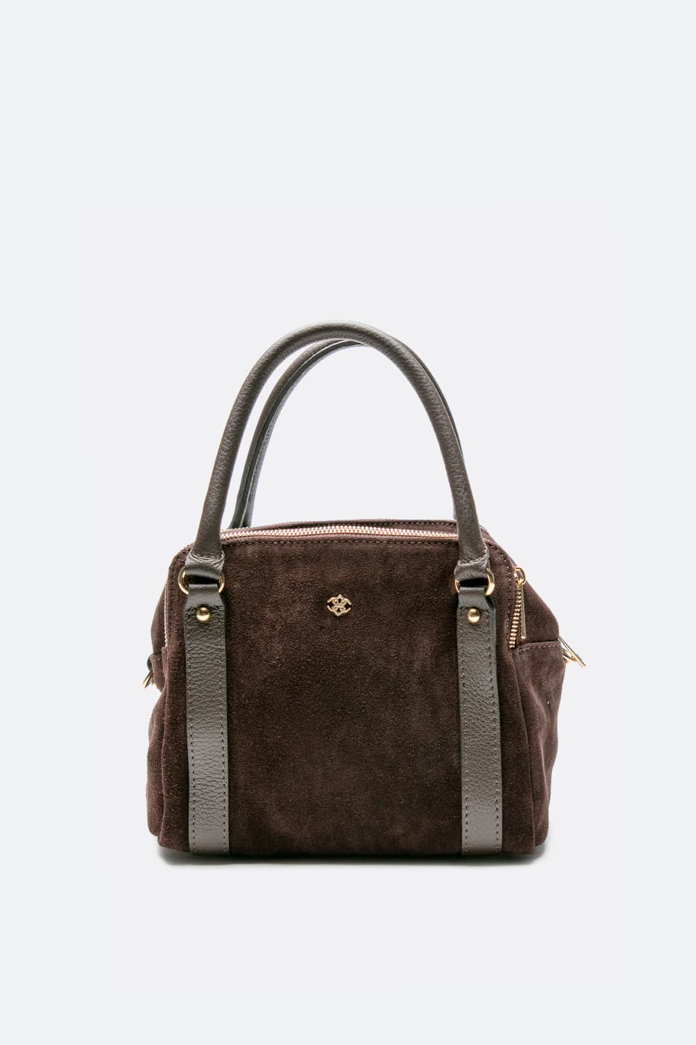 Divina Dark Brown Suede woman Barone firenze - 1