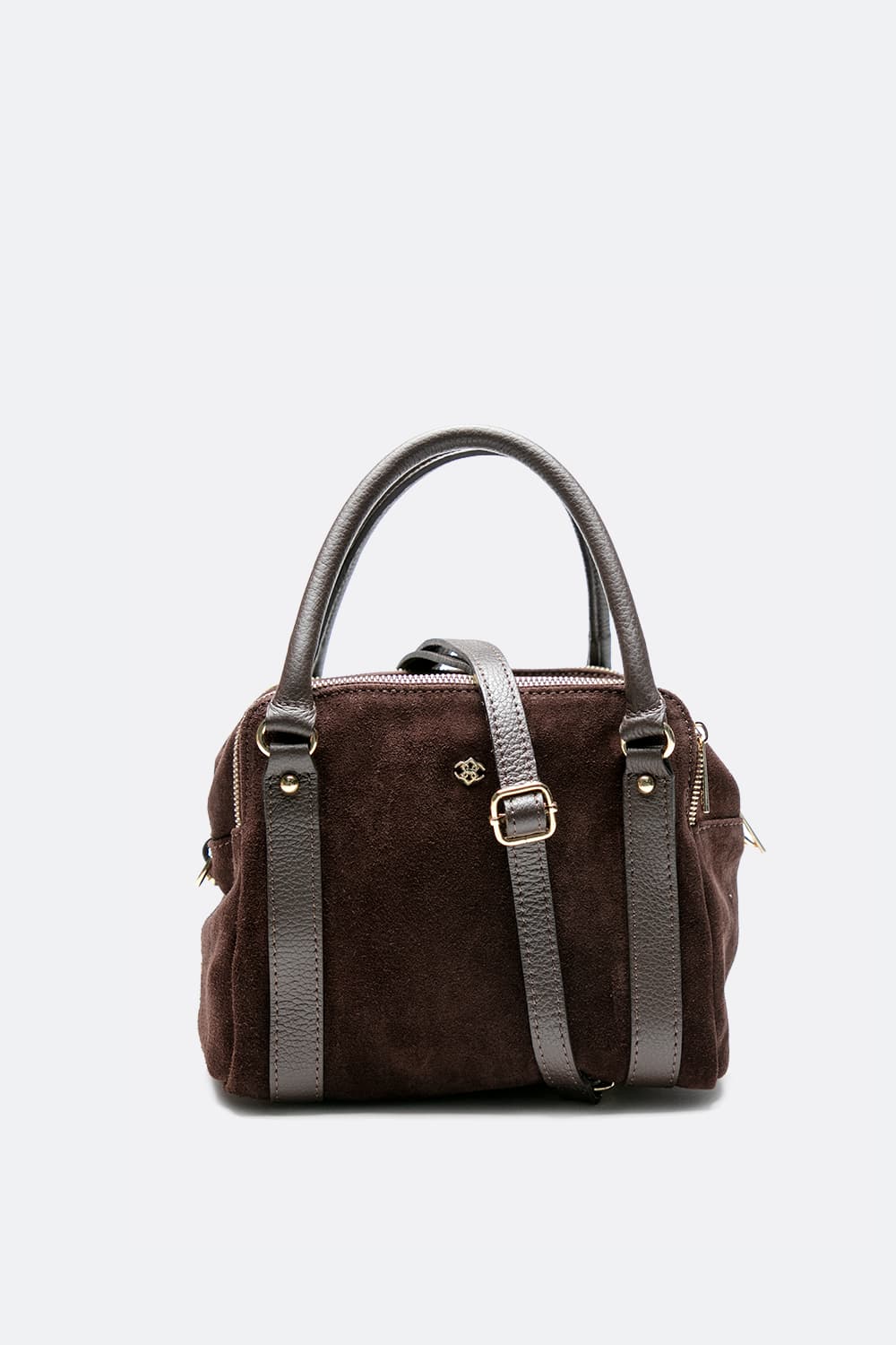 Divina Dark Brown Suede woman Barone firenze - 4