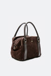 Divina Dark Brown Suede woman Barone firenze - 3