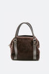 Divina Dark Brown Suede woman Barone firenze - 5