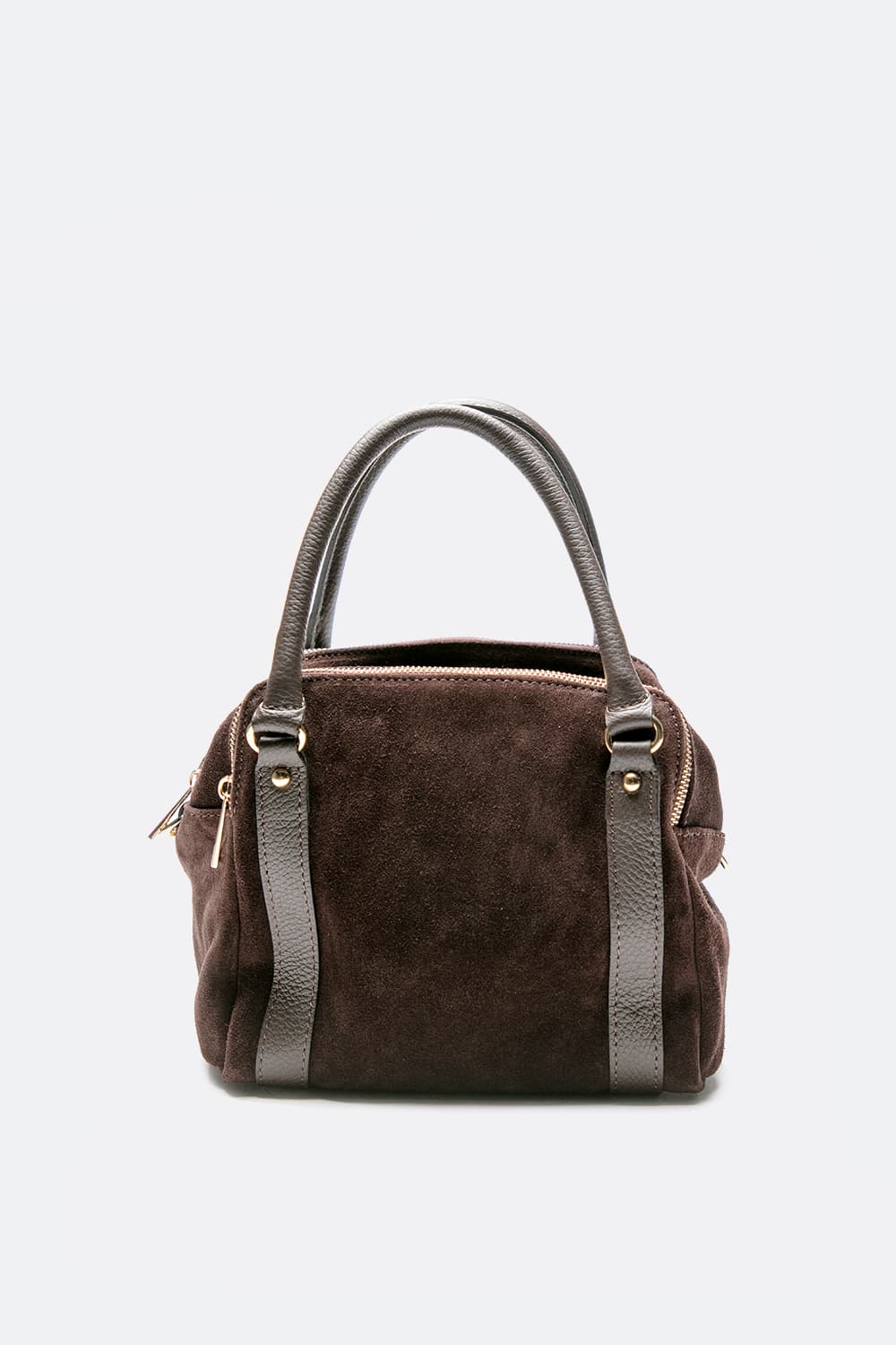 Divina Dark Brown Suede woman Barone firenze - 5