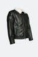 Elton Gold Colletto Shearling Style Nero Panna man Barone firenze - 3