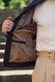 Elton Gold Nappa Dark Brown man Barone firenze - 4