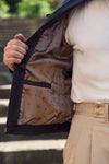 Elton Gold Nappa Dark Brown man Barone firenze - 4
