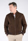 Enrico Dark Brown Suede man Barone firenze - 4