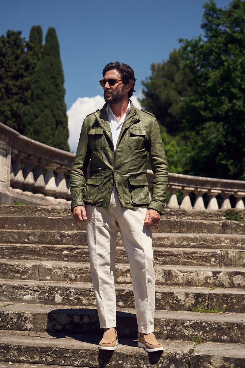 Francesco Saharan Vintage Green man Barone firenze - 5