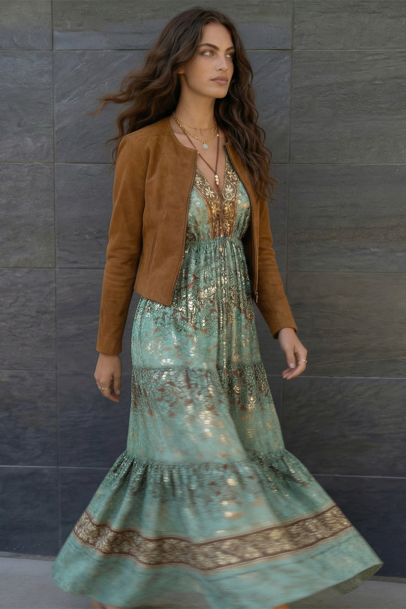 Long dress woman Barone firenze - 3