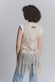 Gilet Macramè Beige woman Barone firenze - 3
