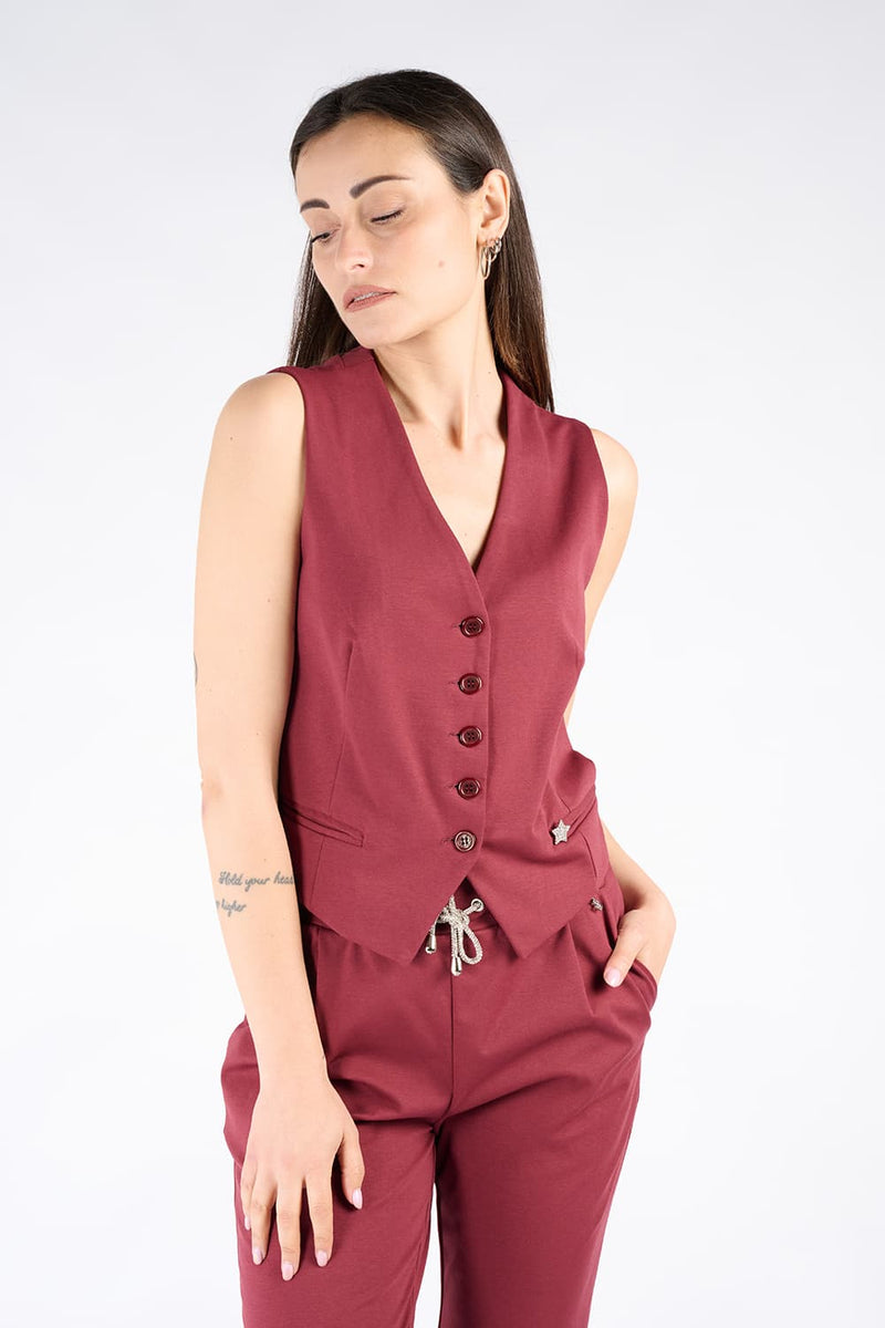 Star women's vest woman Barone firenze - 1