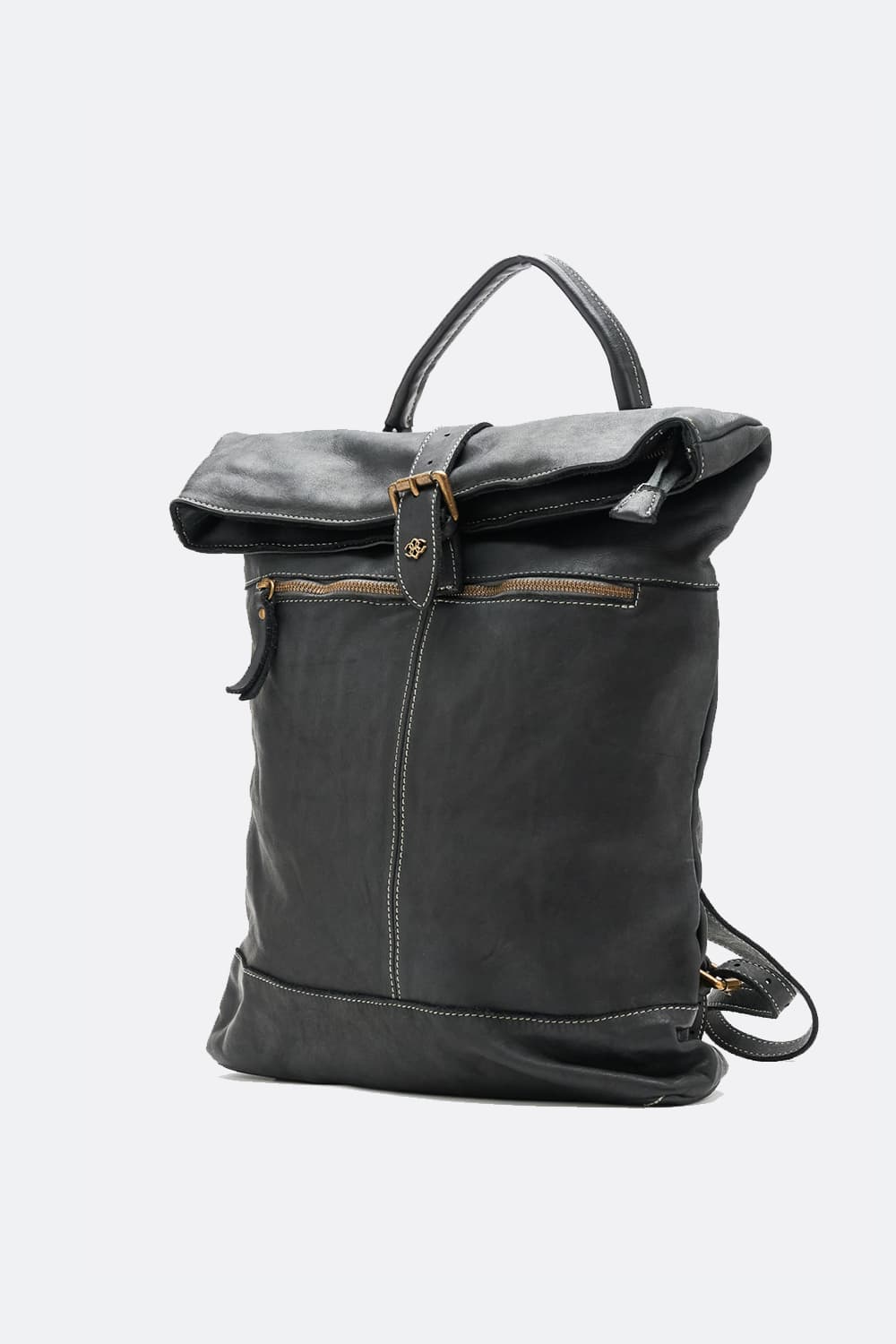 Grosseto Black Backpack unisex Barone firenze - 2