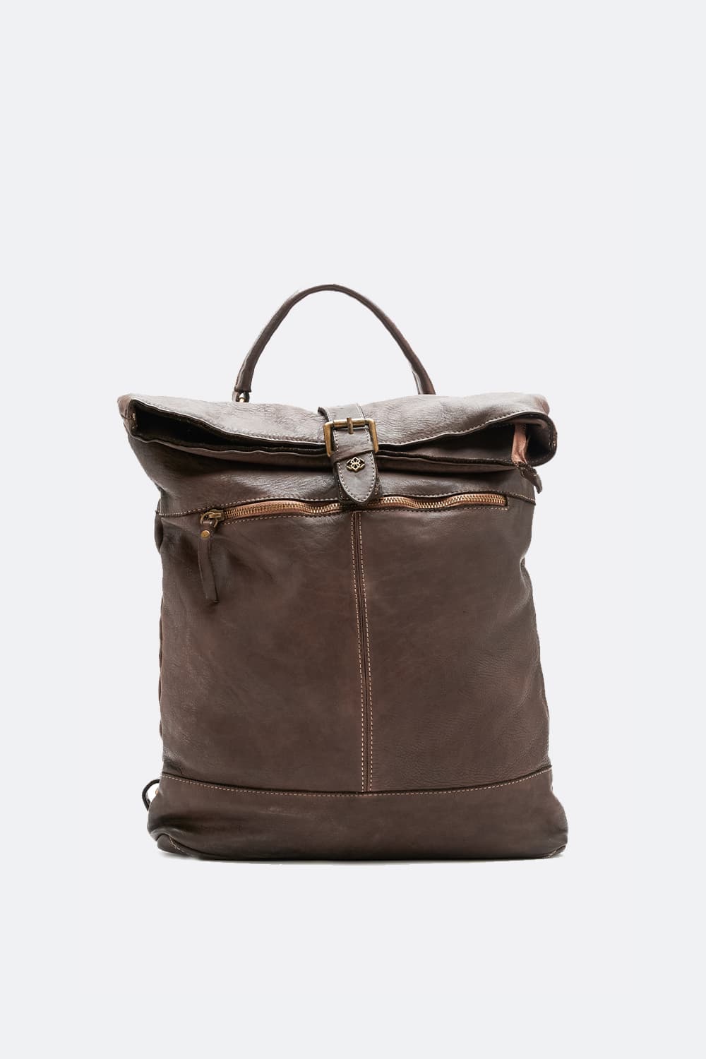 Grosseto Dark Brown Backpack unisex Barone firenze - 2