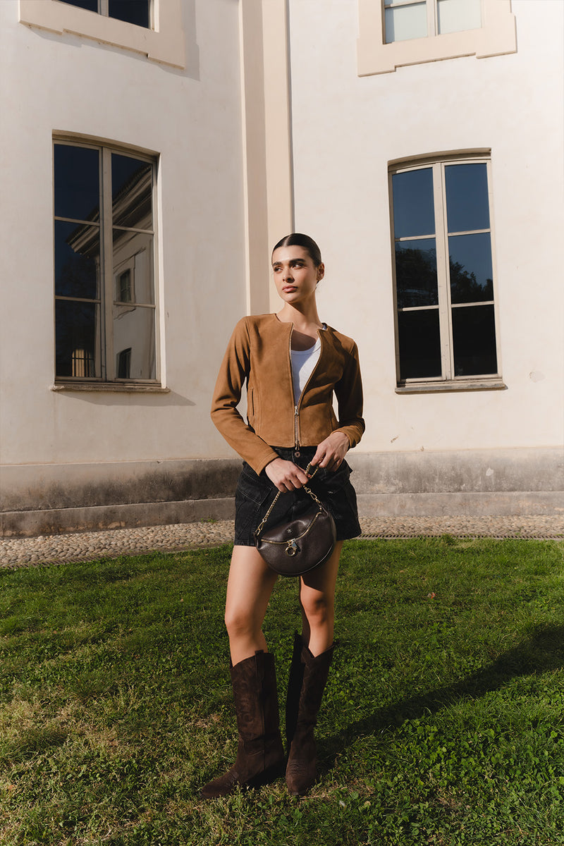 Ire Corto Suede woman Barone firenze - 7