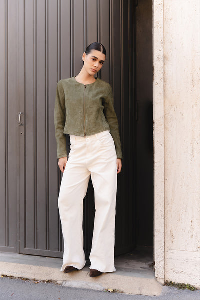 Ire Corto Camoscio Verde