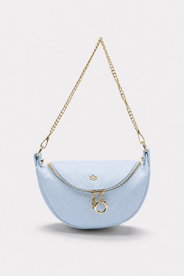 Bea Light Blue Fanny Pack woman Barone firenze
